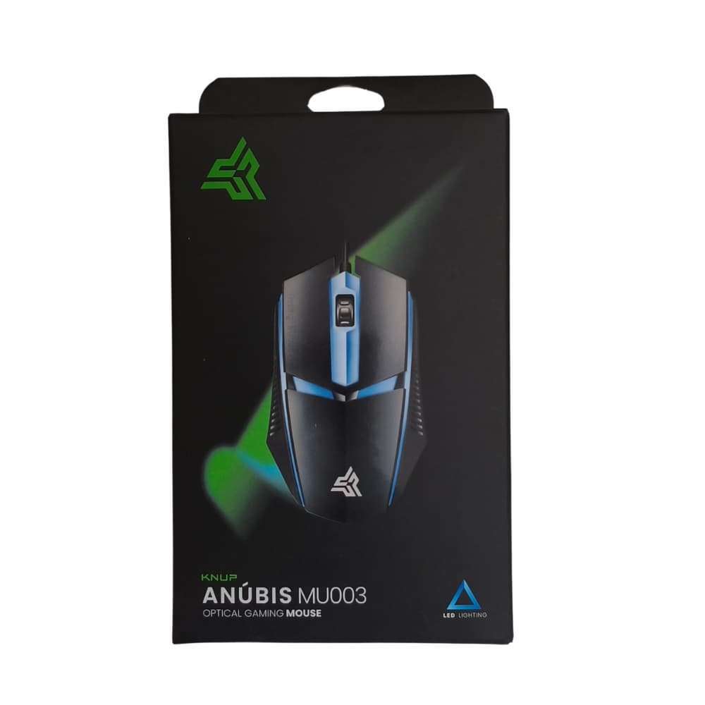 Mouse Gaming Knup Anubis KP-MU003, USB, 1200DPI, 3 Botões, Preto - Imagem 4