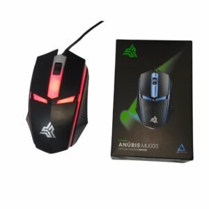 Mouse Gaming Knup Anubis KP-MU003, USB, 1200DPI, 3 Botões, Preto