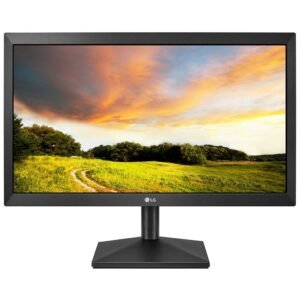 Monitor Led 19.5" LG 20MK400H-B, TN, HD 1366x768, 60Hz, HDMI/VGA, Preto