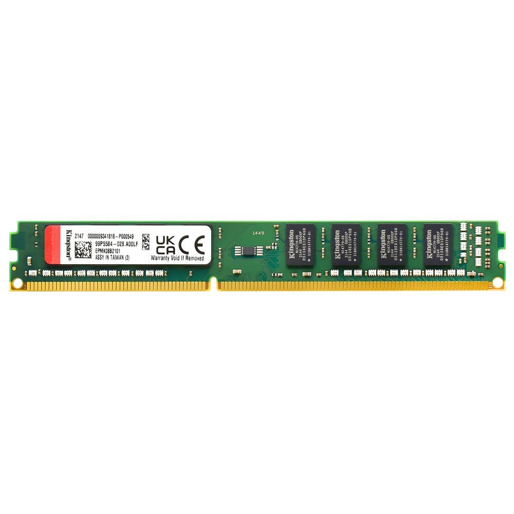 Memória Desktop Kingston, 8GB, DDR4, 3200MHz - KVR32N22S8L/8