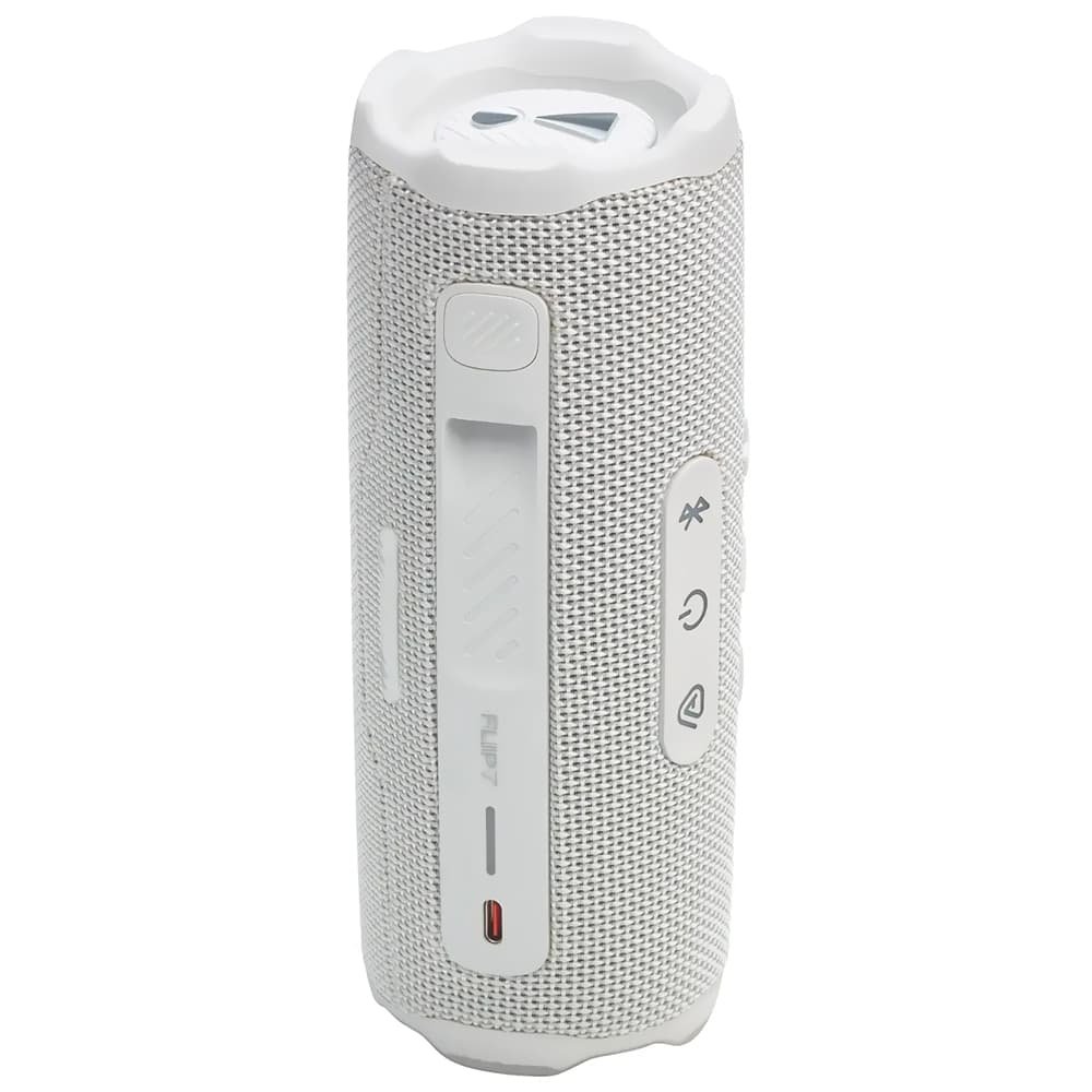 Caixa de Som Bluetooth JBL Flip 7 Branca Portátil Potente Original - Imagem 2