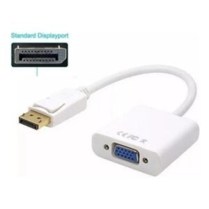 Adaptador Displayport para VGA Tomate MTV-601 Full HD 1080p