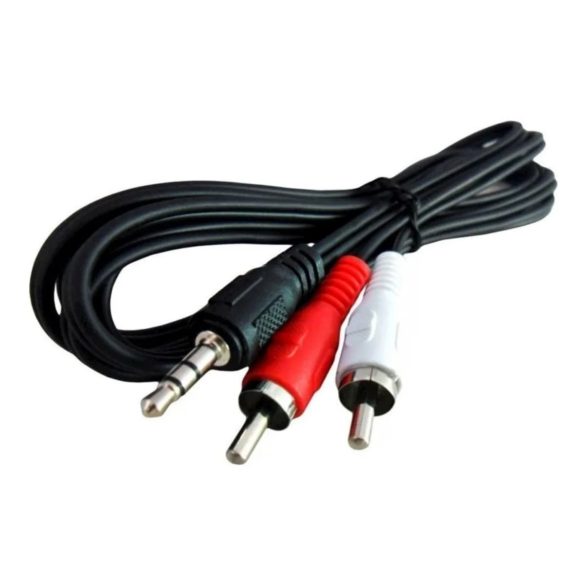 Cabo de Áudio Auxiliar P2 Para 2 Rca Macho 1,5 Metros Som - B-max BM8353 - Imagem 3