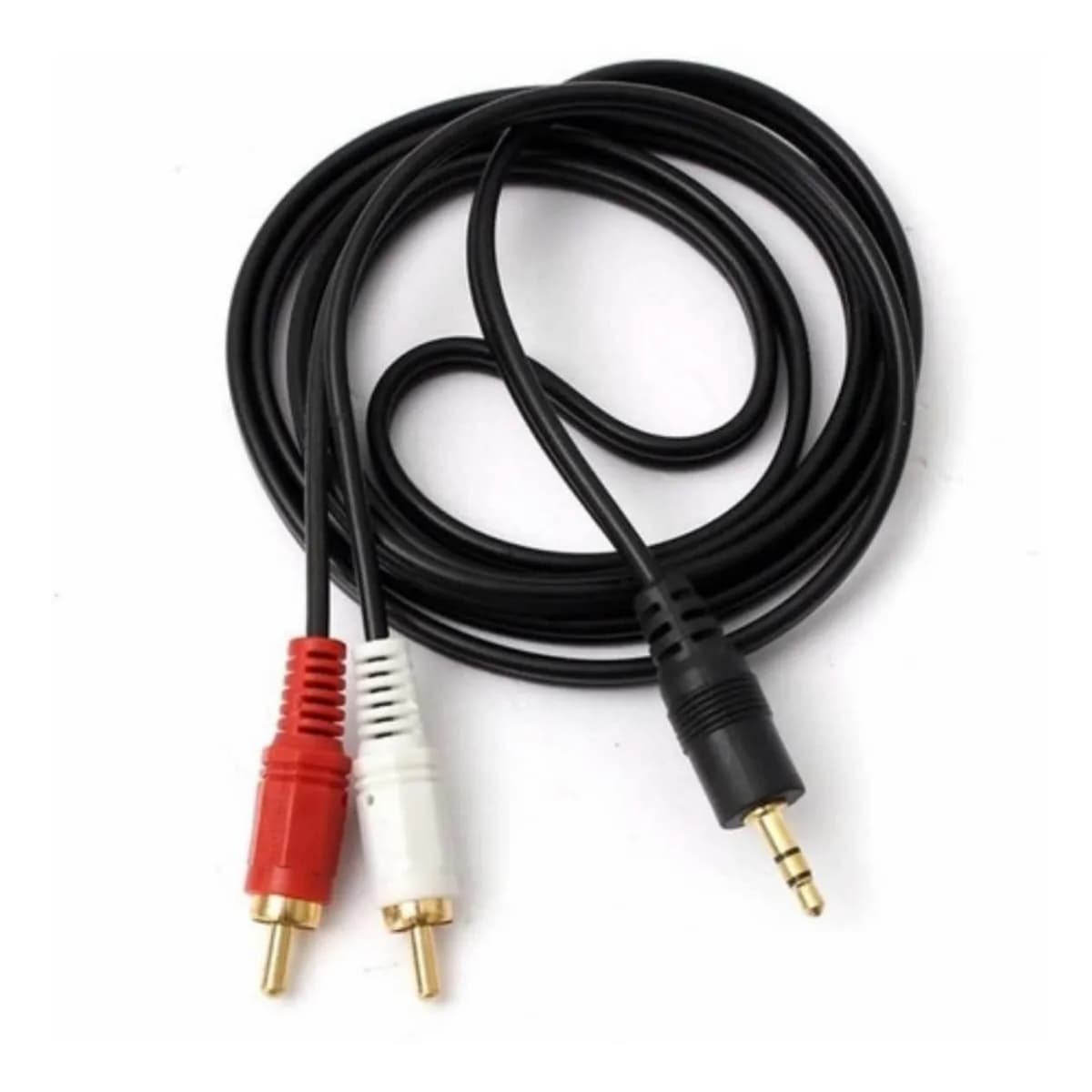 Cabo de Áudio Auxiliar P2 Para 2 Rca Macho 1,5 Metros Som - B-max BM8353 - Imagem 5
